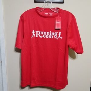 Running Room NWTAG Basic Tee Shirt Red Top XS Activewear Sport